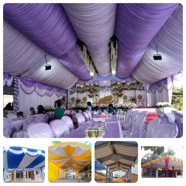 Plafon Balon Dekorasi Tenda